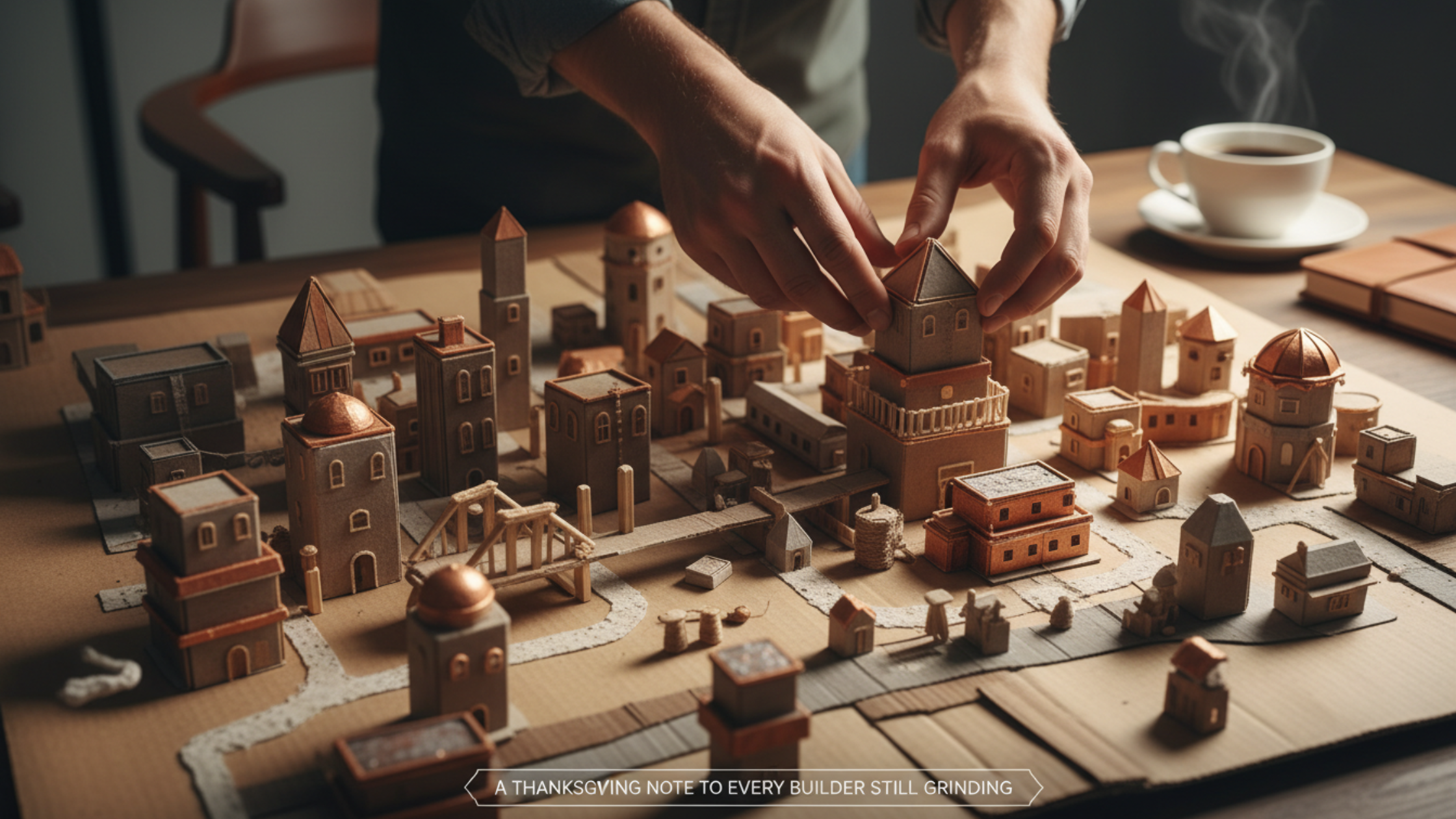 A Note to the Founders, Creators, and Builders This Thanksgiving